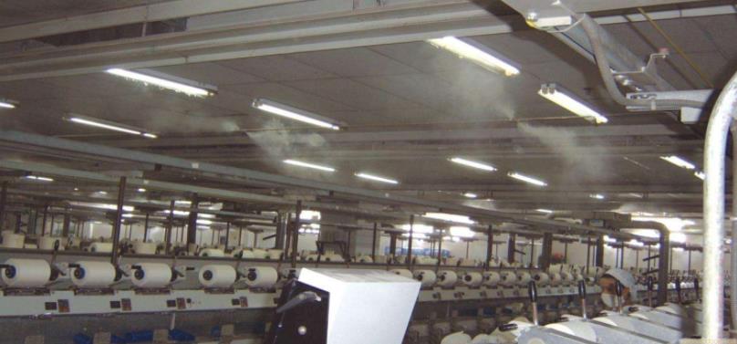 紡織廠噴霧加濕