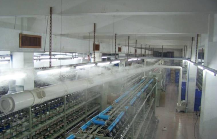 生產(chǎn)車間噴霧加濕