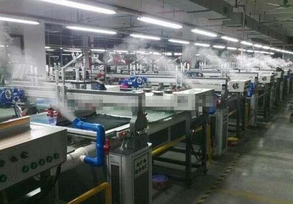 生產(chǎn)車間噴霧加濕