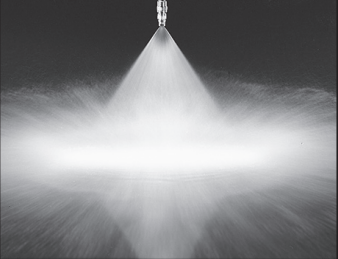 扇形噴嘴噴霧效果