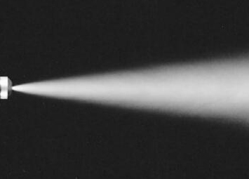 虹吸式圓形氣霧噴嘴噴霧效果